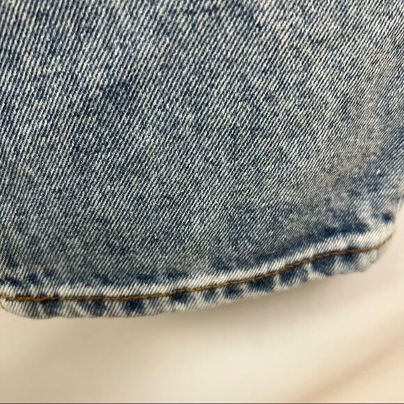 Betro Simone light wash high rise button fly straight leg jeans NWT - Picture 7 of 10